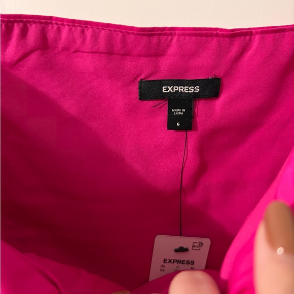 Express Fuchsia One Shoulder - Picture 3 of 4